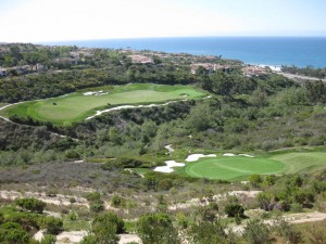 golf course view