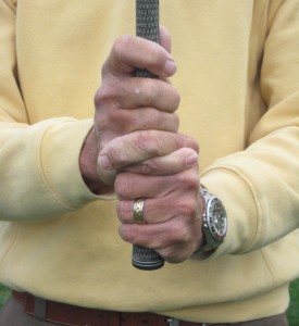 how to make an interlaced golf grip