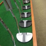 golf putter alignment sights