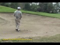 Bill McKinney Hitting Golf Sand Shot