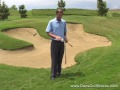 Golf Chip Shot Tight Lie Demonstration