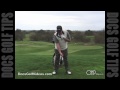 Long Drive Champ Mike Gorton explaining golf tip